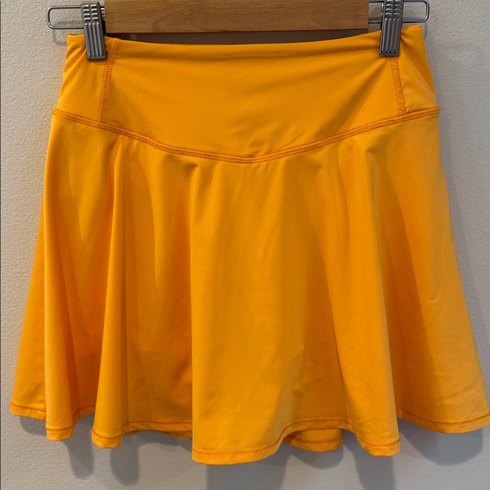 DSG Golden Yellow athletic skort